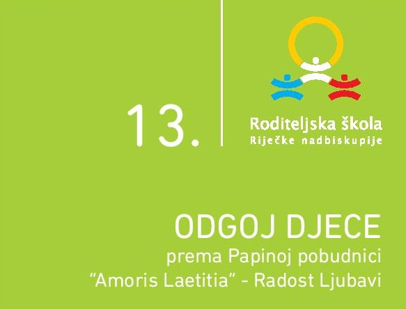  Otvorene prijave za 13. Roditeljsku školu Riječke nadbiskupije
