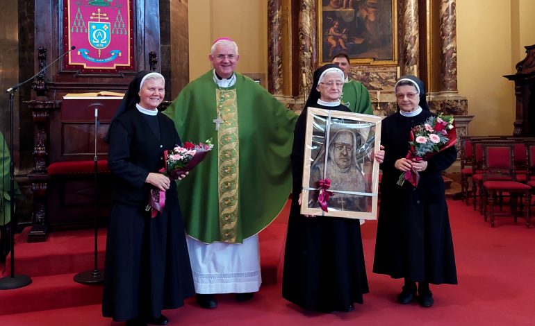 Nadbiskup Uzinić služio misu zahvalnicu za 70 godina službe sestara Presvetog Srca Isusova u Nadbiskupskom domu