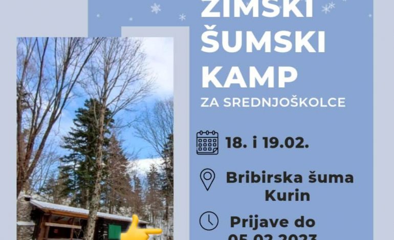 Otvorene prijave za Zimski šumski kamp za srednjoškolce