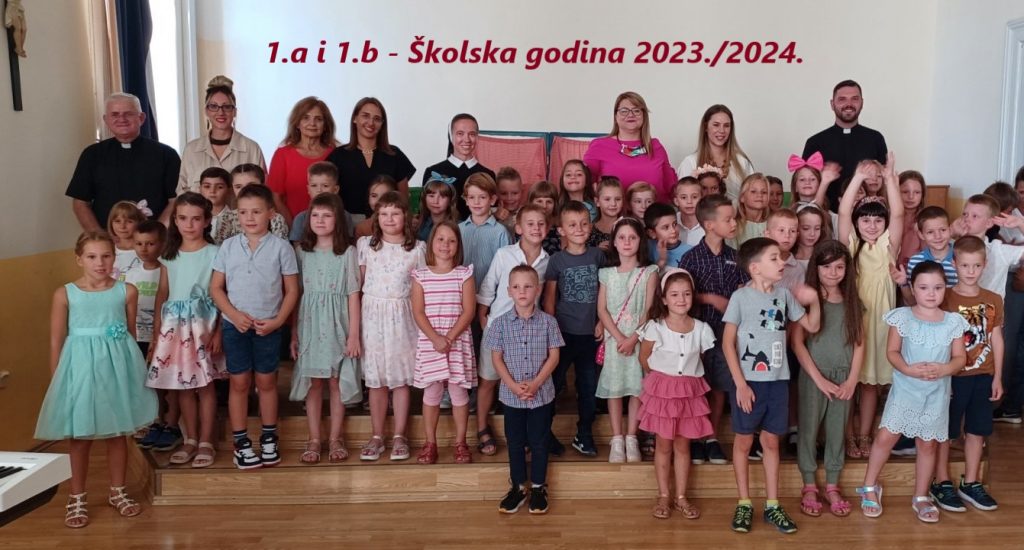 Misom i svečanim prijemom započelo je školovanje nova generacija prvašića Katoličke osnovne škole „Josip Pavlišić“
