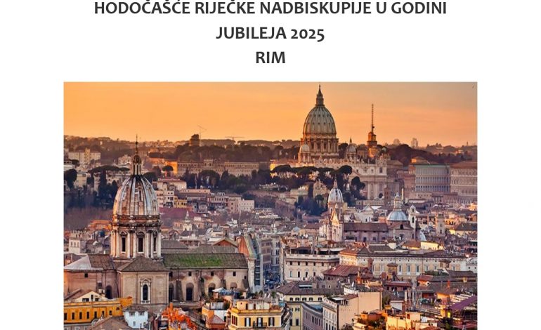 Hodočašće Riječke nadbiskupije u godini Jubileja 2025. u Rim
