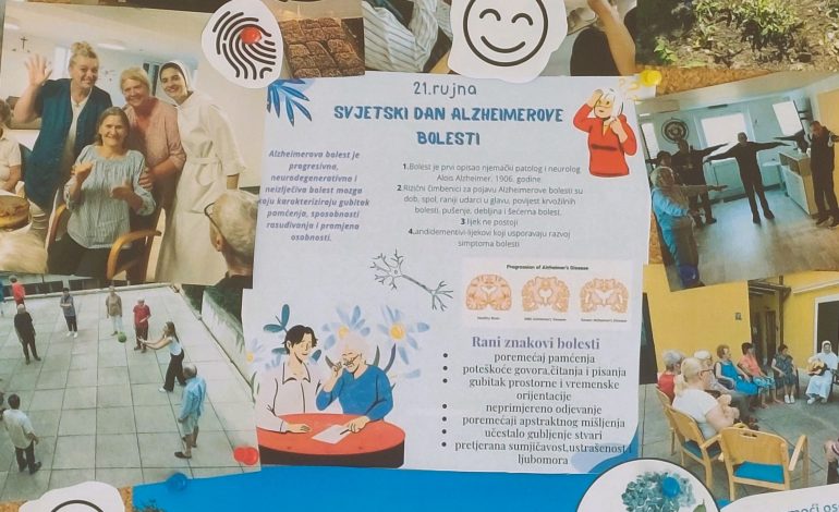  U Domu za osobe s demencijom obilježen Dan Alzheimerove bolesti