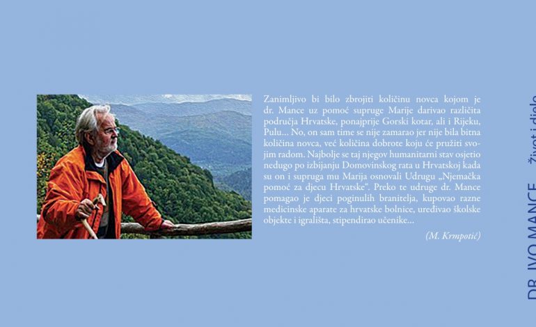 23.10.2025. – Predstavljanje spomen-knjige „Dr. Ivo Mance – život i djelo“
