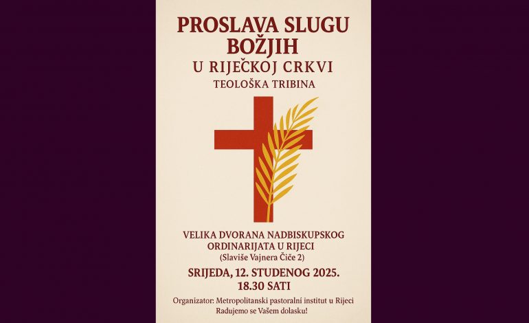 12.11.2025. – Spomen na izvanredne svjedoke vjere u riječkoj Crkvi