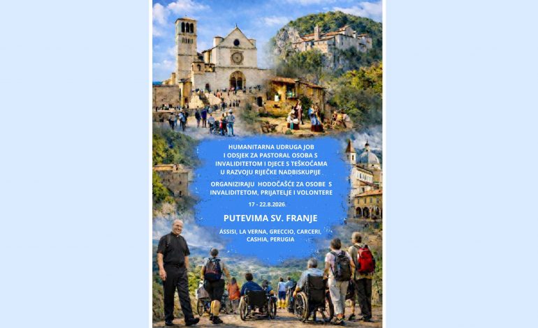 Hodočašće za osobe s invaliditetom, prijatelje i volontere – putevima sv. Franje Asiškog