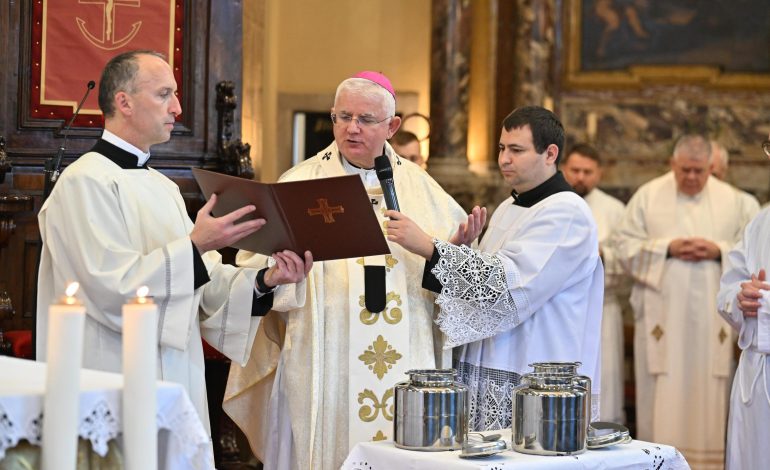 Misa posvete ulja: poziv na obnovu svećeništva i snažniju evangelizaciju