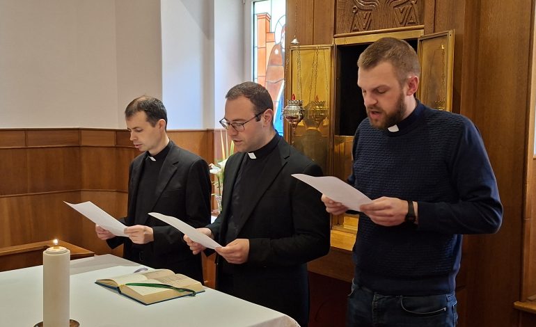 Ispovijest vjere uoči svećeničkog ređenja