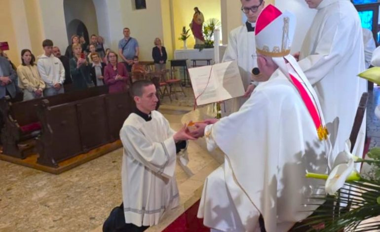 Bogoslov Filip Donadić primio službu akolitata