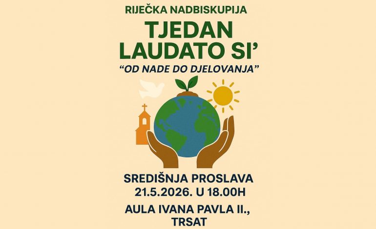21.05.2026. – Tjedan Laudato si