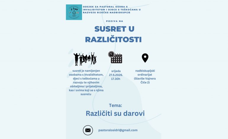 27.05.2026. – Susret u različitosti