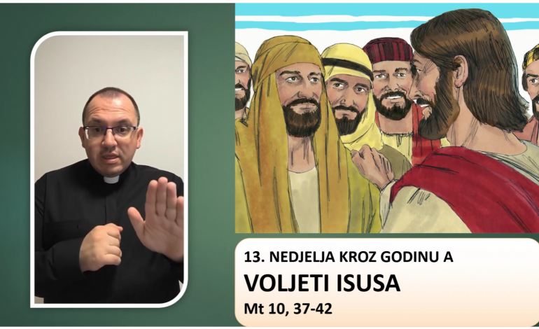 Prilagođeno Evanđelje 13. nedjelje kroz godinu A