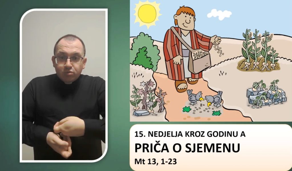 Prilagođeno Evanđelje 15. nedjelje kroz godinu A