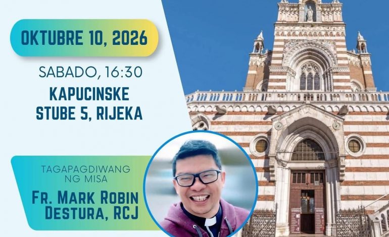 Riječka nadbiskupija od listopada uvodi mise na tagaloškom jeziku