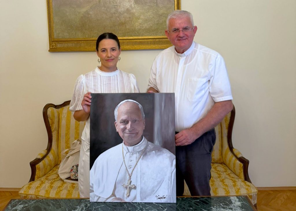 Slika pape Lava XIV. za Veliku dvoranu Nadbiskupskog ordinarijata