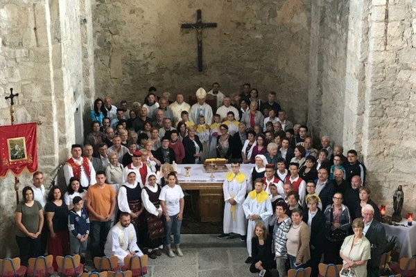 Nadbiskup Devčić predslavio misu na blagdan Male Gospe u Boričevcu
